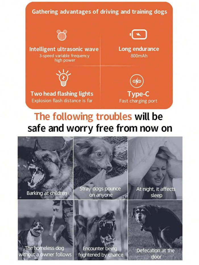 Pawlume – Ultrasonic Dog Behavior Training Device