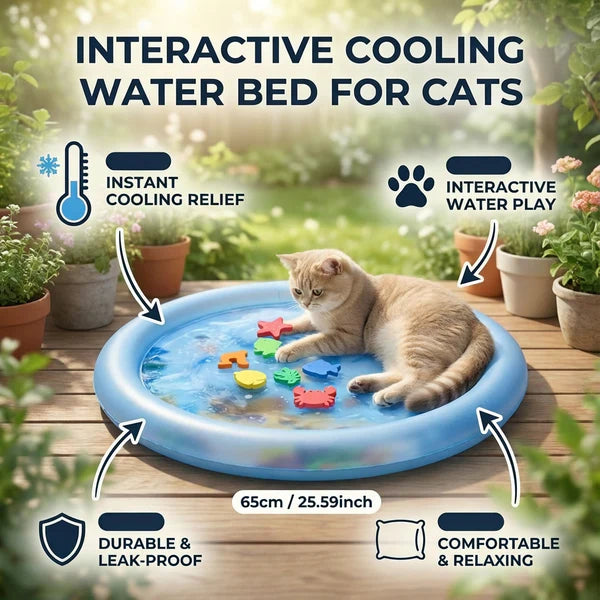 Aquapawra – Interactive Cooling Water Bed for Cats & Small Pets