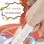 Pawdora – Tooth Cleaning Finger Wipes for Dogs & Cats | Pet Dental Care Finger Wipes