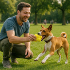 Zenvora – Durable Interactive Dog Ball Toy for Chewing, Fetch & Stress Relief