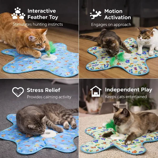 Purrlix – Interactive Automatic Cat Toy for Playtime & Stress Relief