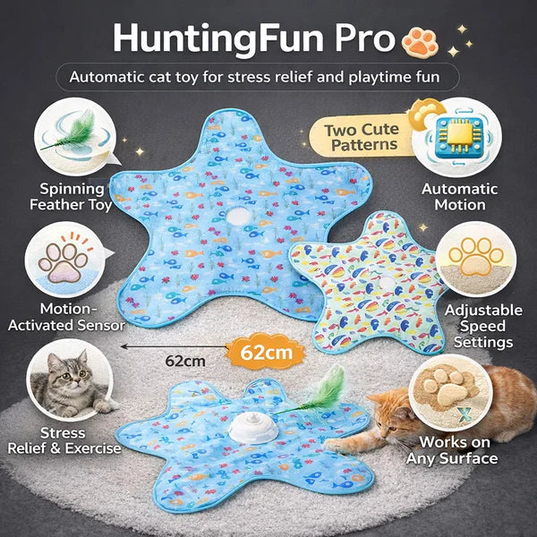 Purrlix – Interactive Automatic Cat Toy for Playtime & Stress Relief